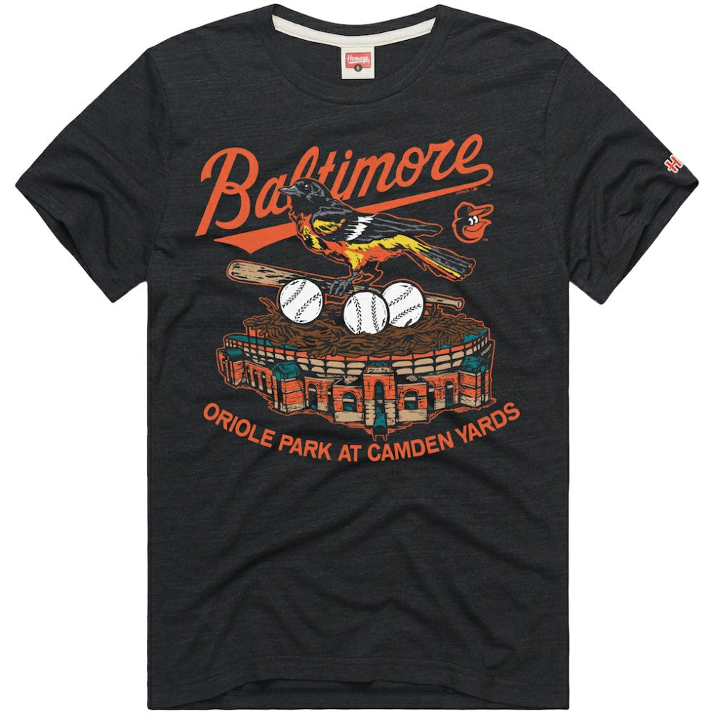 Baltimore Orioles Homage Hyper Local Refresh T-Shirt - MLB