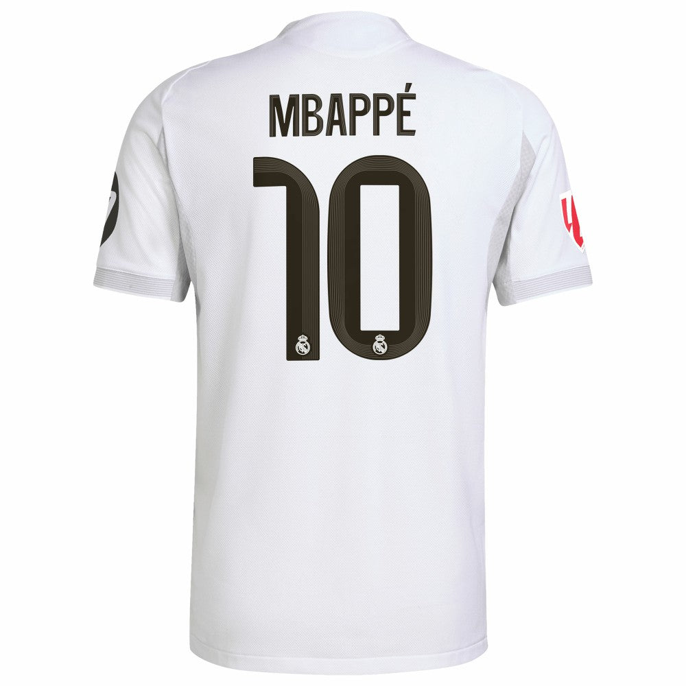 Kylian Mbappé Real Madrid 2025/26 Home Player Jersey White | Adidas Sale