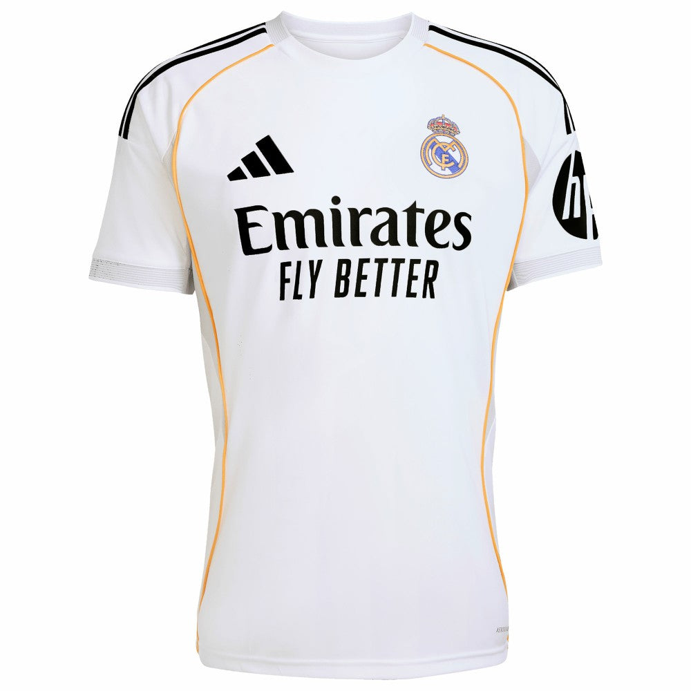 Kylian Mbappé Real Madrid 2025/26 Home Replica Player Jersey White | Adidas Sale