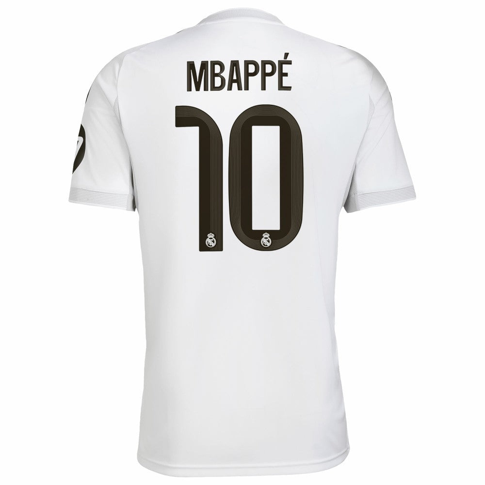 Kylian Mbappé Real Madrid 2025/26 Home Replica Player Jersey White | Adidas Sale