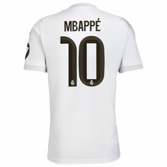 Kylian Mbappé Real Madrid 2025/26 Home Replica Player Jersey White | Adidas Sale