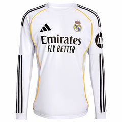 Kylian Mbappé Real Madrid 2025/26 Home Replica Player Jersey White | Adidas Sale