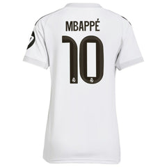 Kylian Mbappé Real Madrid Women's 2025/26 Home Replica Player Jersey White | Adidas discount
