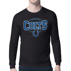 Indianapolis Colts Starter Team Track Graphic Long Sleeve T-Shirt Black | NFL