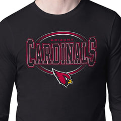 Arizona Cardinals Starter Team Track Graphic Long Sleeve T-Shirt Black | NFL