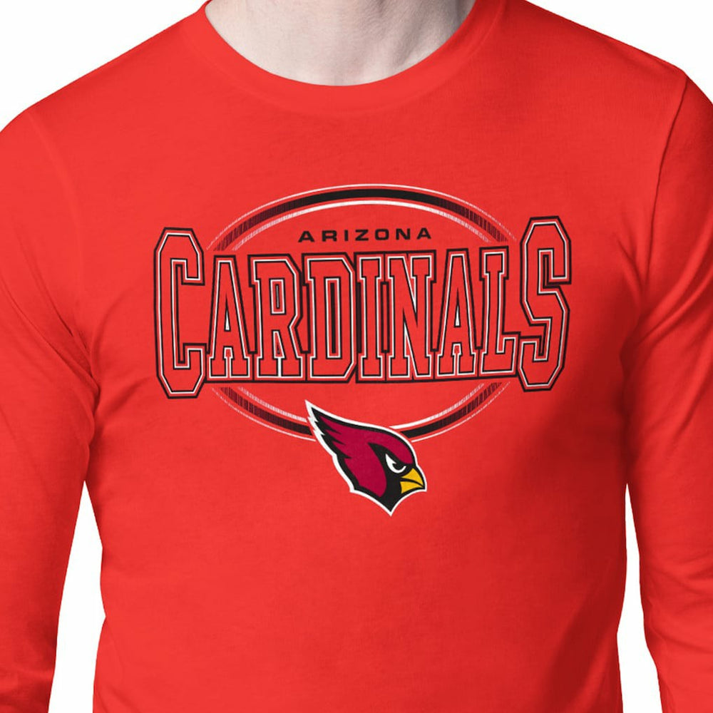 Arizona Cardinals Starter Team Track Graphic Long Sleeve T-Shirt Cardinal | NFL