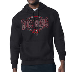 Tampa Bay Buccaneers Starter Team Track Graphic Pullover Hoodie Black | NFL