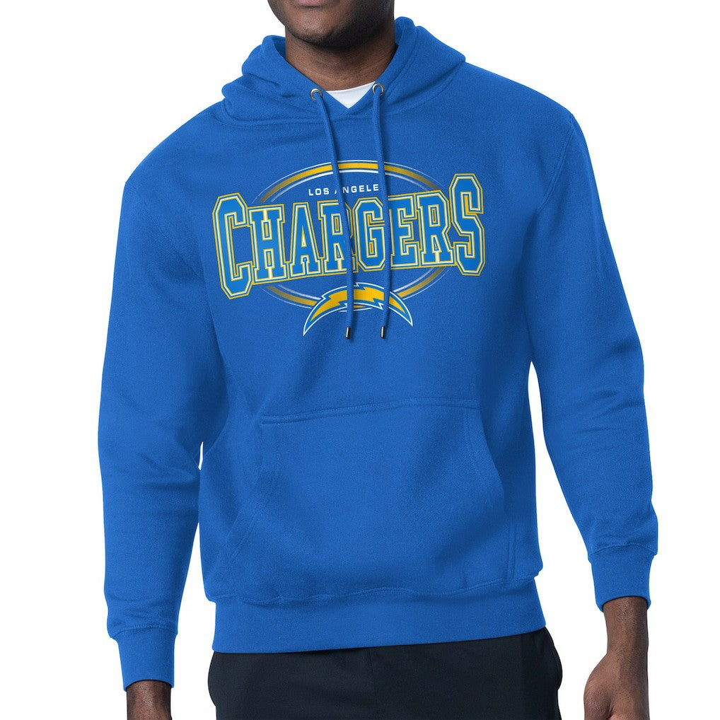Los Angeles Chargers Starter Team Track Graphic Pullover Hoodie Royal | NFL