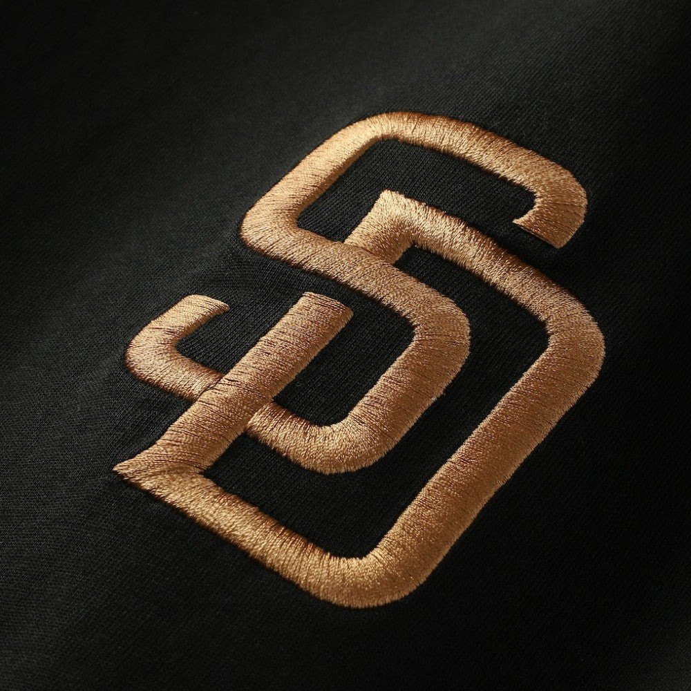 San Diego Padres New Era Bronze Logo with Cross Bats Established T-Shirt - MLB