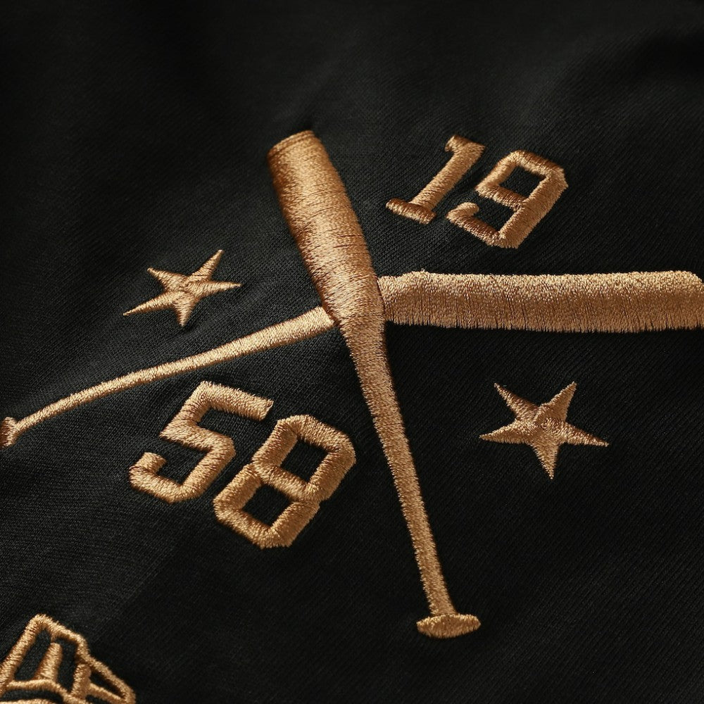San Francisco Giants New Era Bronze Logo with Cross Bats Established T-Shirt - MLB