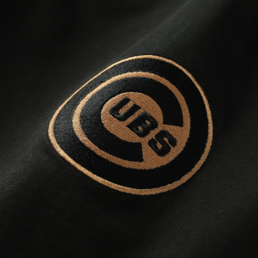 Chicago Cubs New Era Bronze Logo with Cross Bats Established T-Shirt - MLB