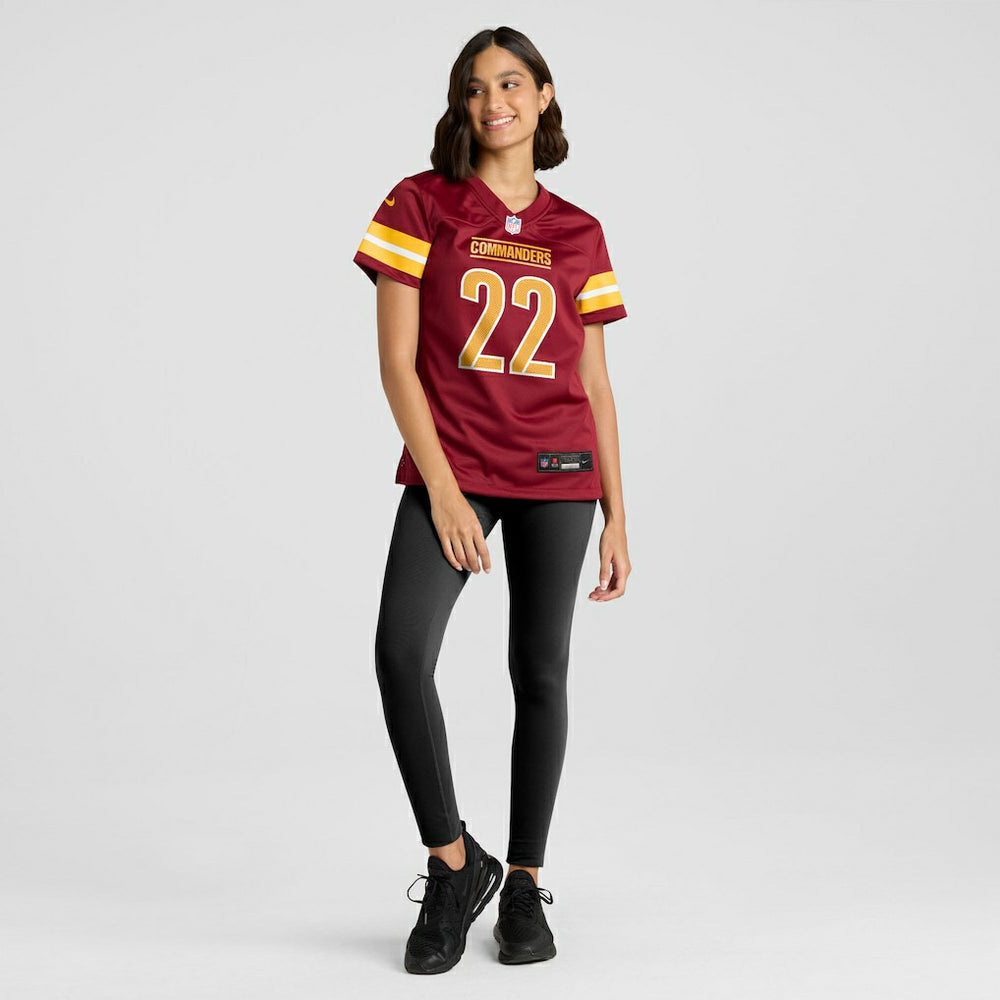 Jacory Croskey-Merritt Washington Commanders Women's Team Game Jersey Burgundy | Nike for Sale