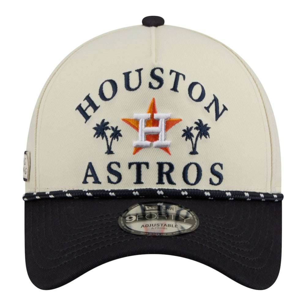 Houston Astros New Era 2026 Spring Training Fan Pack Rope A-Frame 9FORTY Adjustable Hat - MLB
