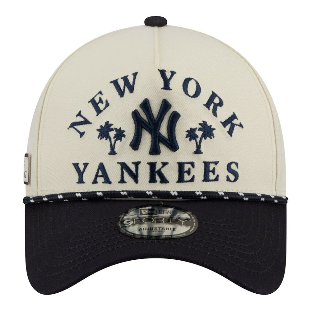 New York Yankees New Era 2026 Spring Training Fan Pack Rope A-Frame 9FORTY Adjustable Hat - MLB