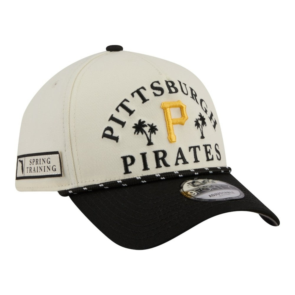 Pittsburgh Pirates New Era 2026 Spring Training Fan Pack Rope A-Frame 9FORTY Adjustable Hat - MLB
