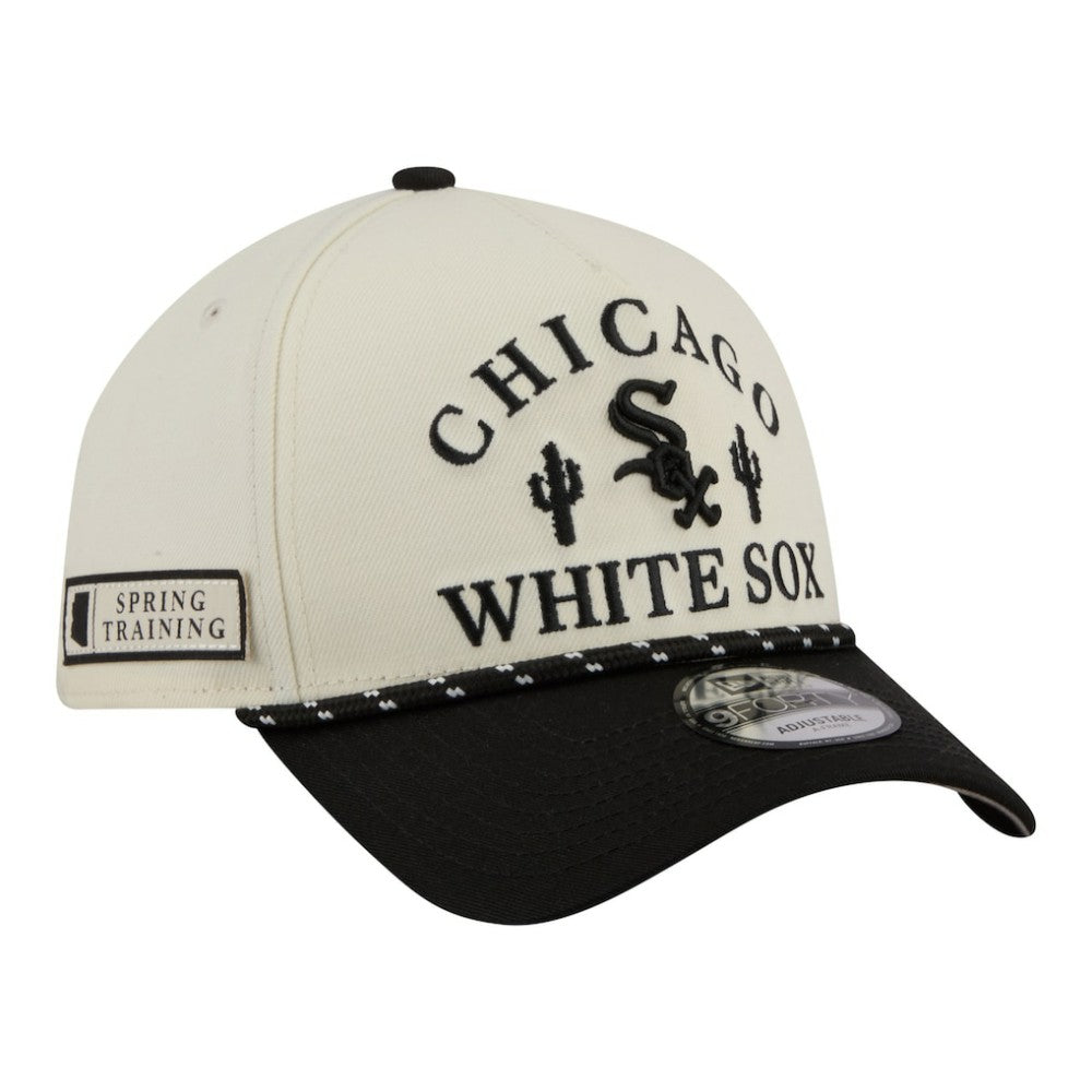 Chicago White Sox New Era 2026 Spring Training Fan Pack Rope A-Frame 9FORTY Adjustable Hat - MLB