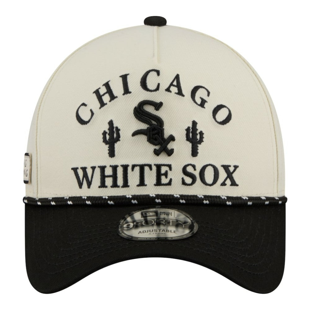 Chicago White Sox New Era 2026 Spring Training Fan Pack Rope A-Frame 9FORTY Adjustable Hat - MLB