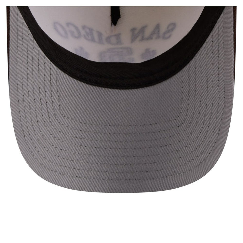 San Diego Padres New Era 2026 Spring Training Fan Pack Rope A-Frame 9FORTY Adjustable Hat - MLB