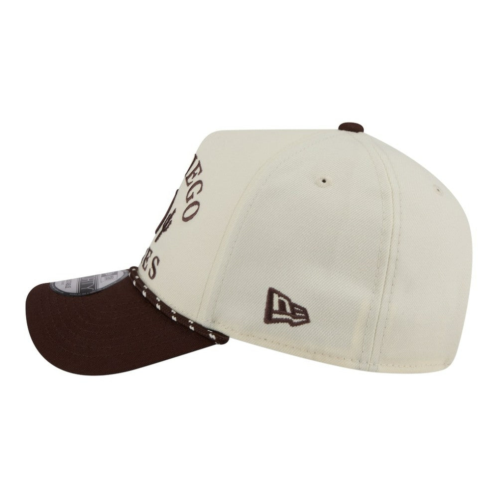 San Diego Padres New Era 2026 Spring Training Fan Pack Rope A-Frame 9FORTY Adjustable Hat - MLB
