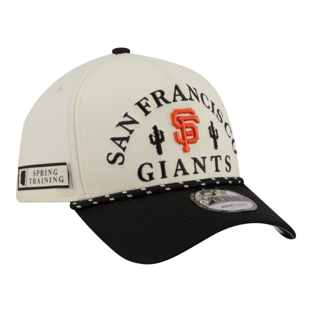 San Francisco Giants New Era 2026 Spring Training Fan Pack Rope A-Frame 9FORTY Adjustable Hat - MLB