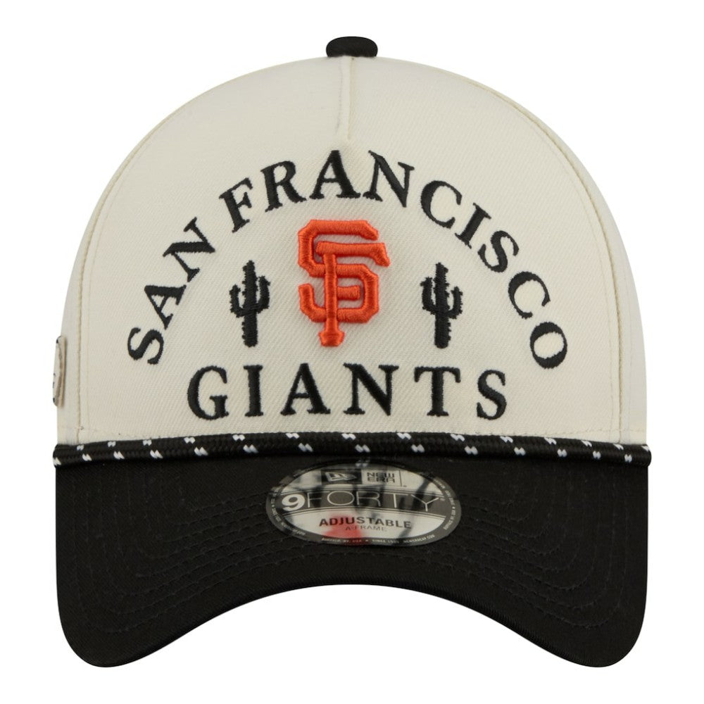 San Francisco Giants New Era 2026 Spring Training Fan Pack Rope A-Frame 9FORTY Adjustable Hat - MLB