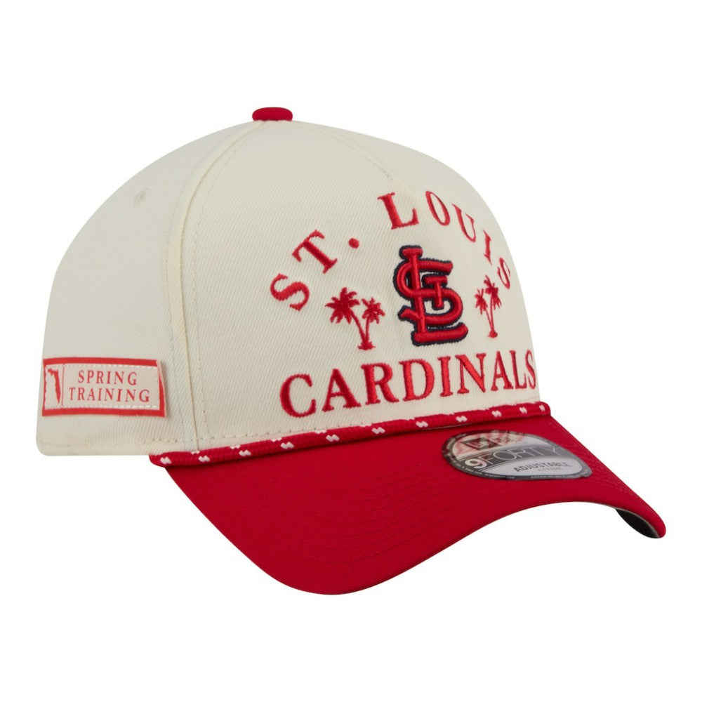 St. Louis Cardinals New Era 2026 Spring Training Fan Pack Rope A-Frame 9FORTY Adjustable Hat - MLB