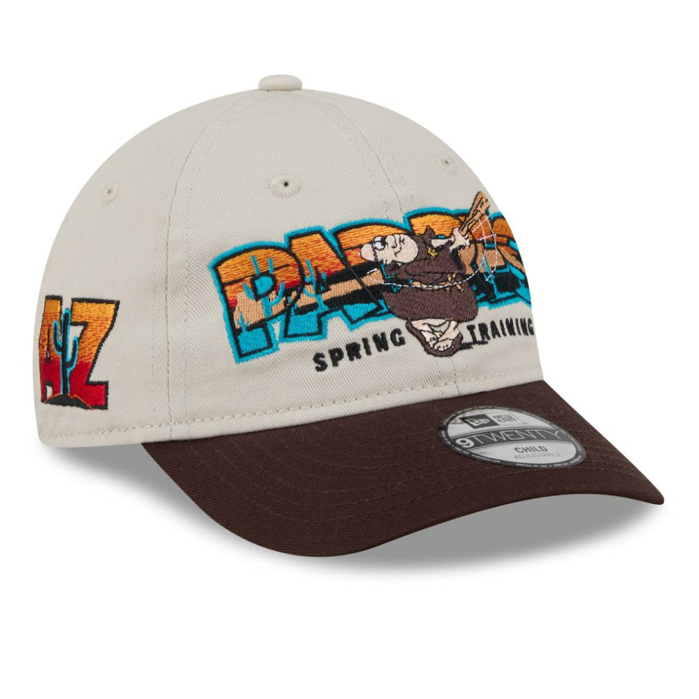 San Diego Padres New Era Youth 2026 Spring Training Fan Pack Batter 9TWENTY Adjustable Hat - MLB