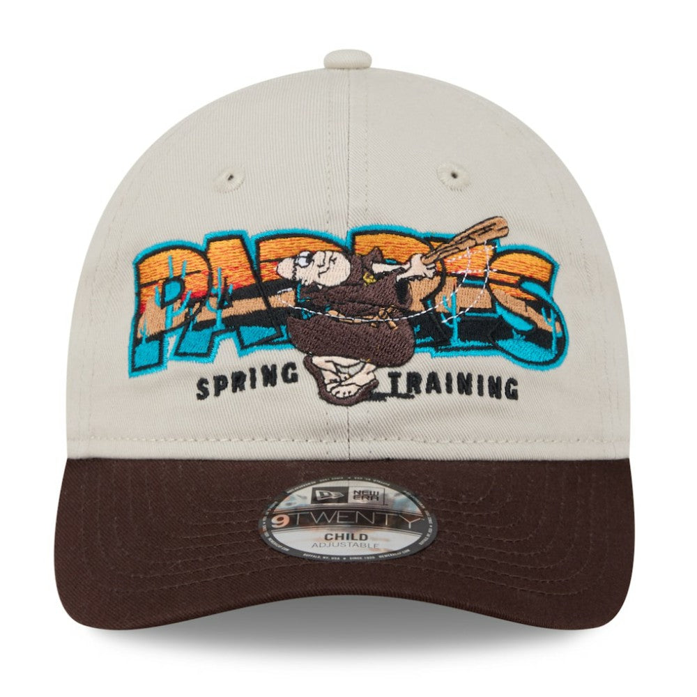 San Diego Padres New Era Youth 2026 Spring Training Fan Pack Batter 9TWENTY Adjustable Hat - MLB