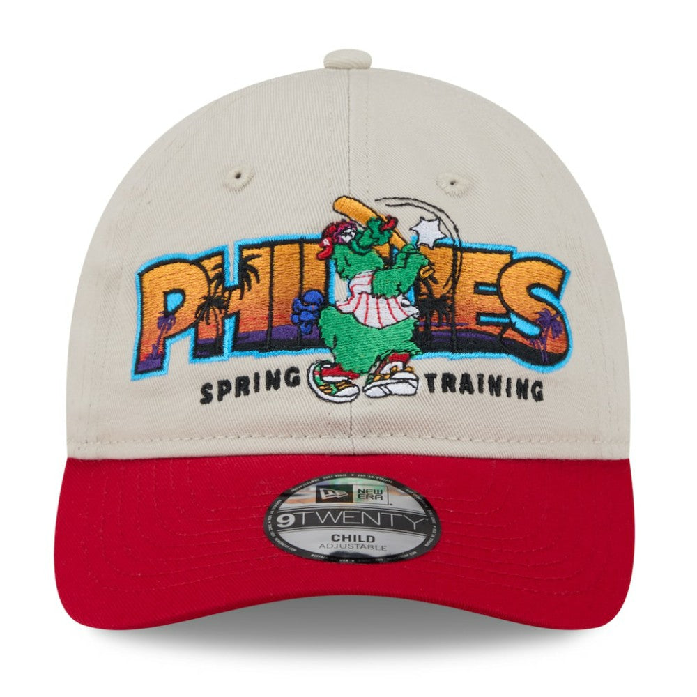 Philadelphia Phillies New Era Youth 2026 Spring Training Fan Pack Batter 9TWENTY Adjustable Hat - MLB