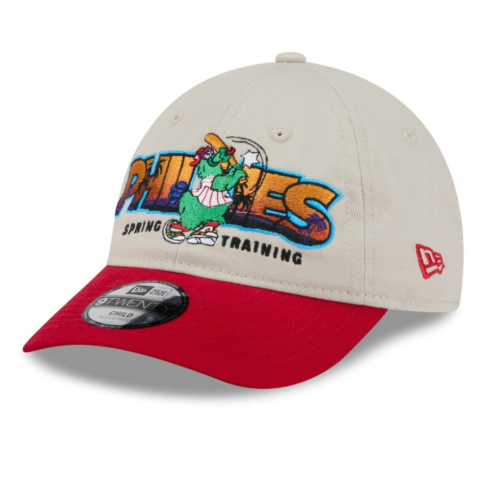 Philadelphia Phillies New Era Youth 2026 Spring Training Fan Pack Batter 9TWENTY Adjustable Hat - MLB