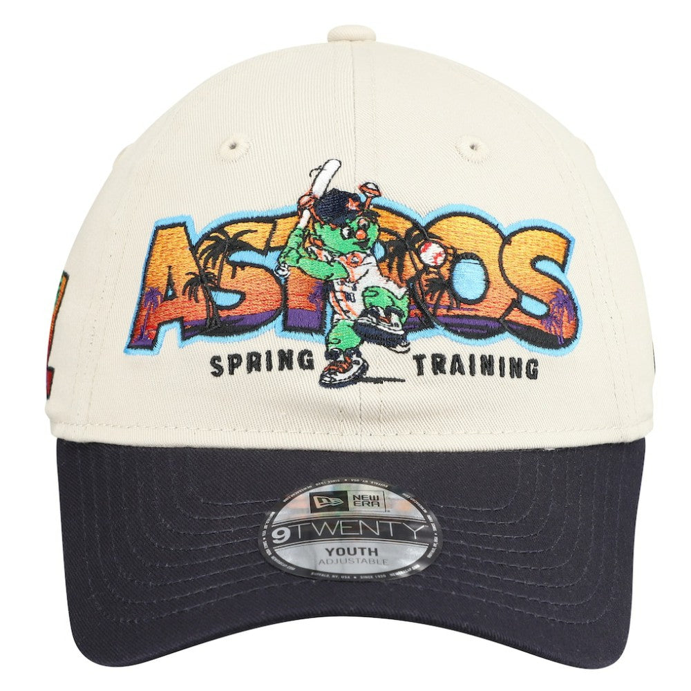 Houston Astros New Era Youth 2026 Spring Training Fan Pack Batter 9TWENTY Adjustable Hat - MLB