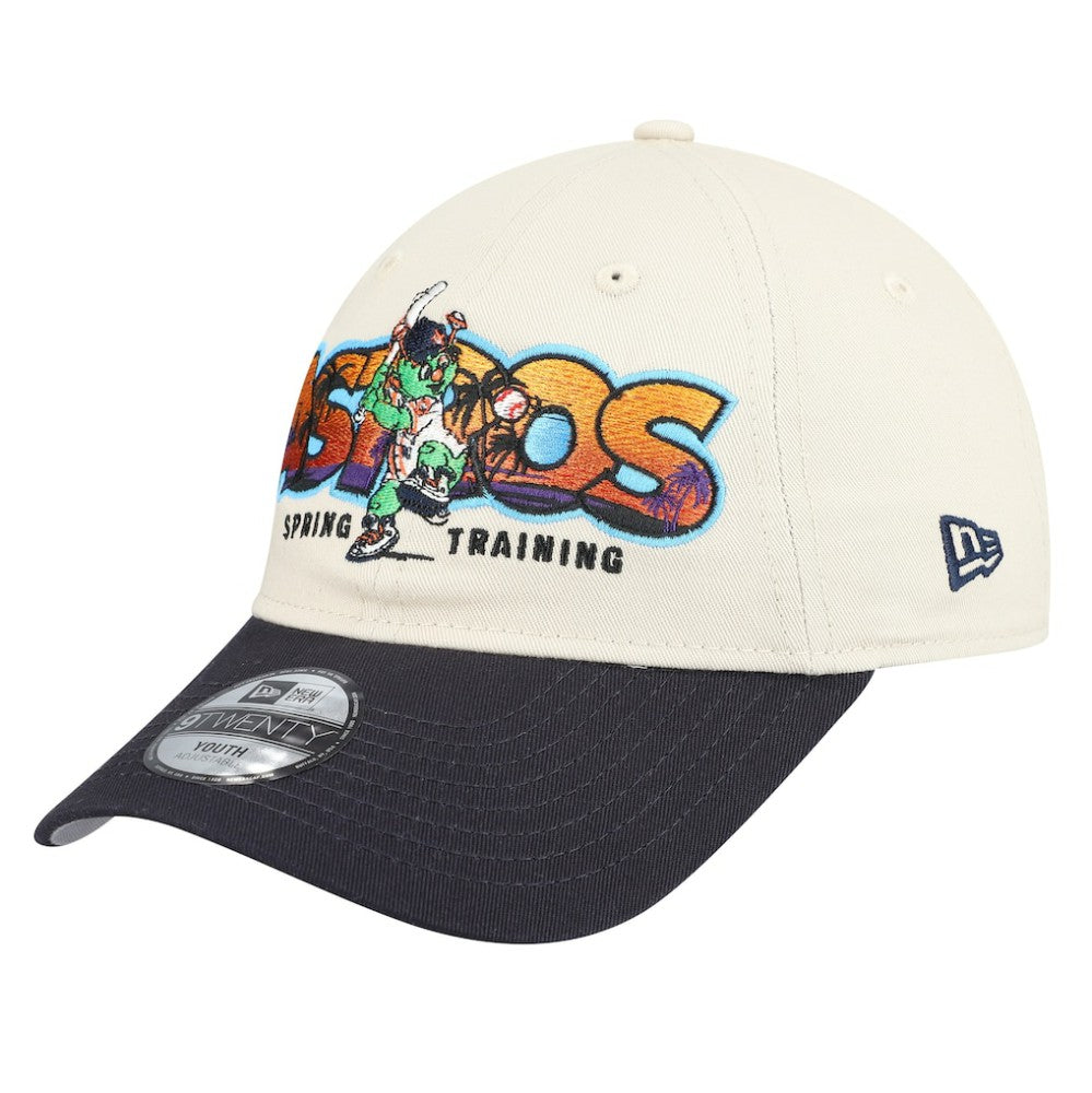 Houston Astros New Era Youth 2026 Spring Training Fan Pack Batter 9TWENTY Adjustable Hat - MLB