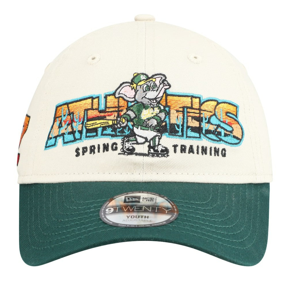 Athletics New Era Youth 2026 Spring Training Fan Pack Batter 9TWENTY Adjustable Hat - MLB