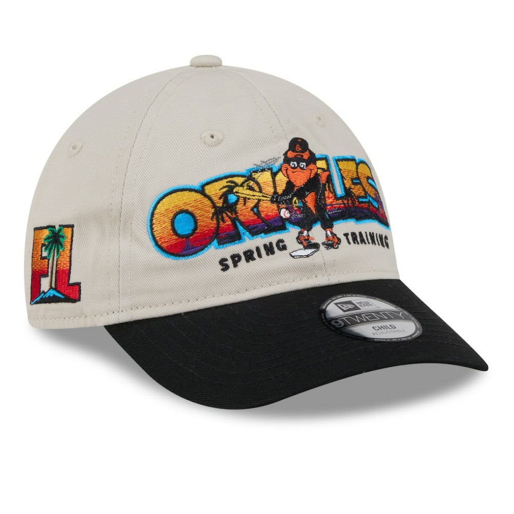 Baltimore Orioles New Era Youth 2026 Spring Training Fan Pack Batter 9TWENTY Adjustable Hat - MLB