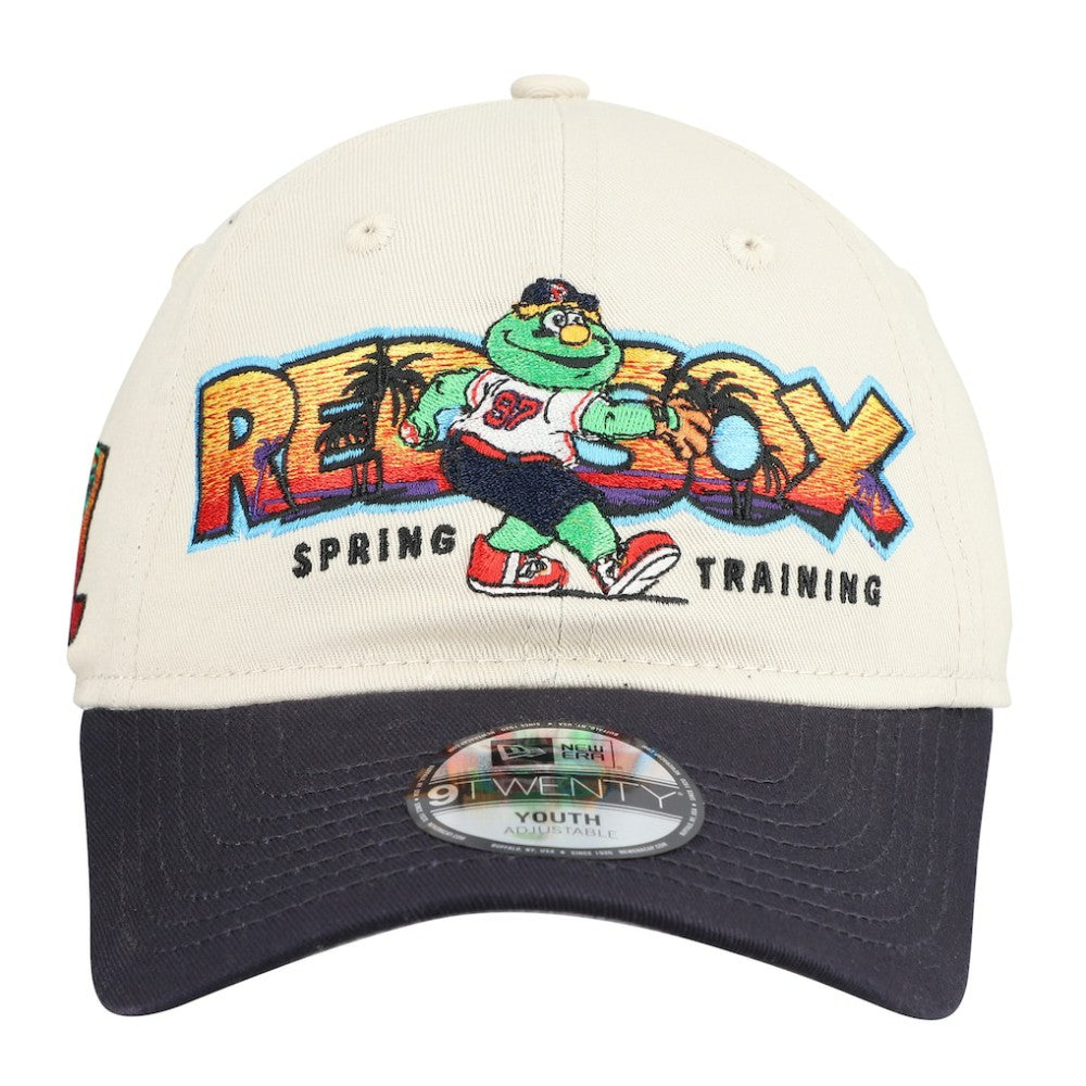 Boston Red Sox New Era Youth 2026 Spring Training Fan Pack Batter 9TWENTY Adjustable Hat - MLB