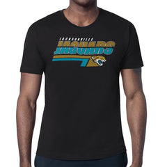 Jacksonville Jaguars Starter Logo Push Graphic T-Shirt Black | NFL