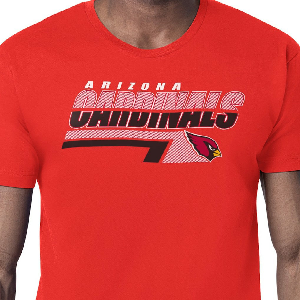 Arizona Cardinals Starter Logo Push Graphic T-Shirt Cardinal | NFL