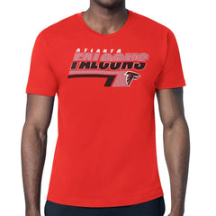 Atlanta Falcons Starter Logo Push Graphic T-Shirt Red | NFL