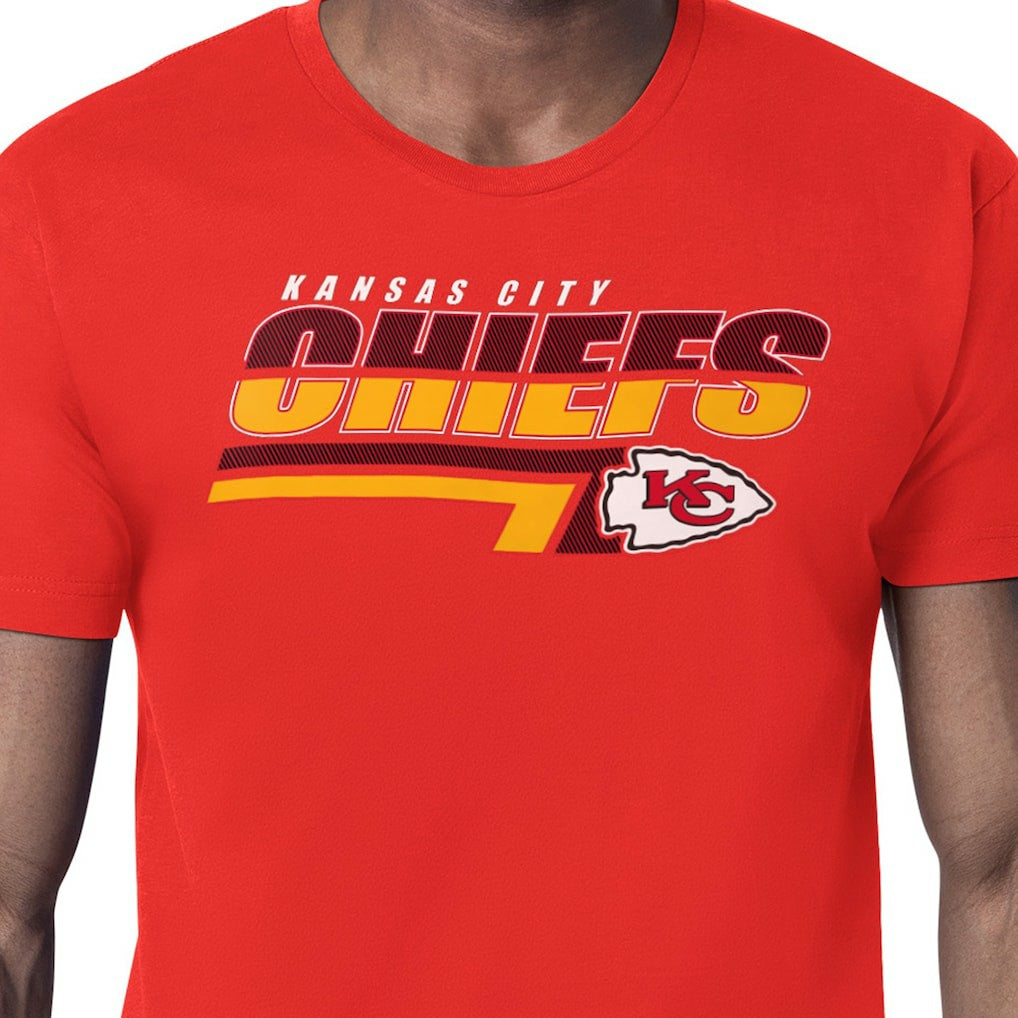 Kansas City Chiefs Starter Logo Push Graphic T-Shirt Red | NFL