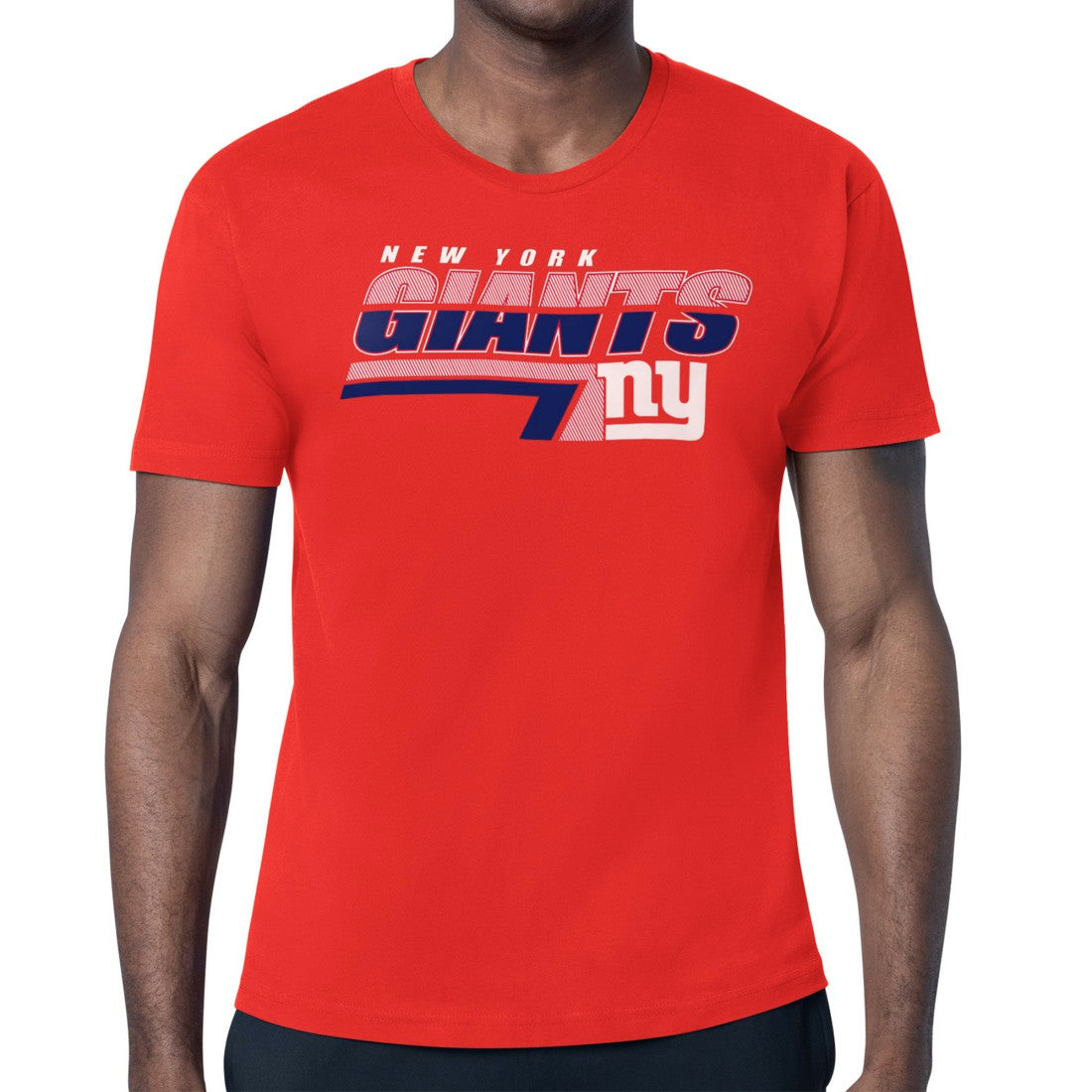 New York Giants Starter Logo Push Graphic T-Shirt Red | NFL