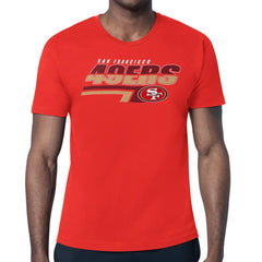 San Francisco 49ers Starter Logo Push Graphic T-Shirt Scarlet | NFL
