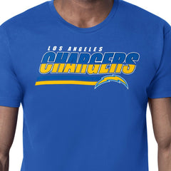 Los Angeles Chargers Starter Logo Push Graphic T-Shirt Royal | NFL