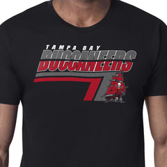 Tampa Bay Buccaneers Starter Logo Push Graphic T-Shirt Black | NFL