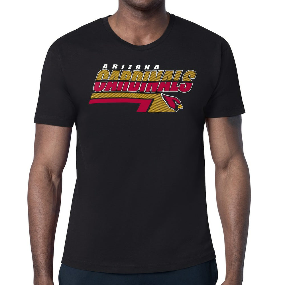 Arizona Cardinals Starter Logo Push Graphic T-Shirt Black | NFL