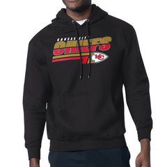 Kansas City Chiefs Starter Logo Push Graphic Hoodie Black | NFL