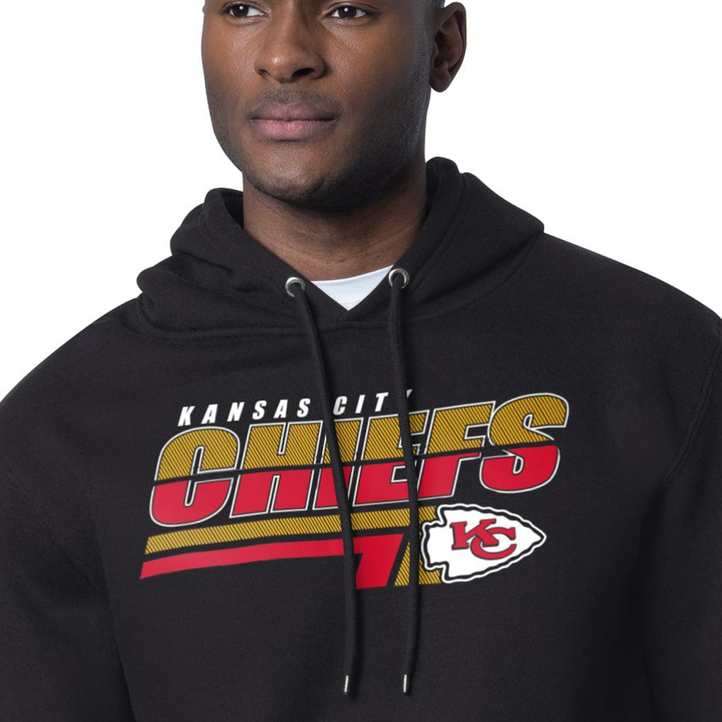Kansas City Chiefs Starter Logo Push Graphic Hoodie Black | NFL