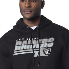 Las Vegas Raiders Starter Logo Push Graphic Hoodie Black | NFL