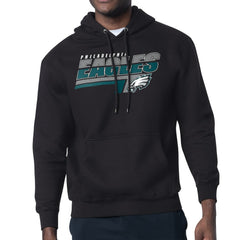 Philadelphia Eagles Starter Logo Push Graphic Hoodie Black | NFL