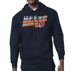 Chicago Bears Starter Logo Push Graphic Hoodie Navy | NFL