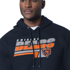 Chicago Bears Starter Logo Push Graphic Hoodie Navy | NFL
